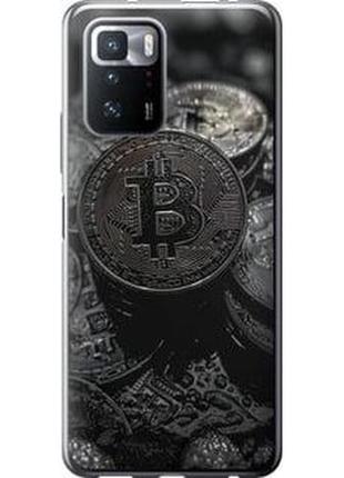 Чехол на redmi note 4 10 pro 5g black bitcoin "6090u-3333-71002"