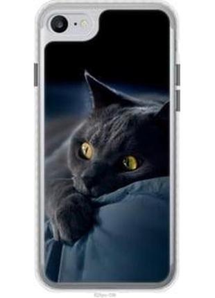 Чехол на iphone 7 дымчатый кот "825pc-336-71002"