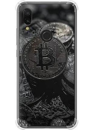 Чехол на xiaomi redmi 7 black bitcoin "6090sp-1669-71002"