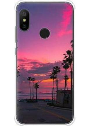 Чехол на mofi для xiaomi redmi note 6 pro пальмы "5873sp-1595-71002"