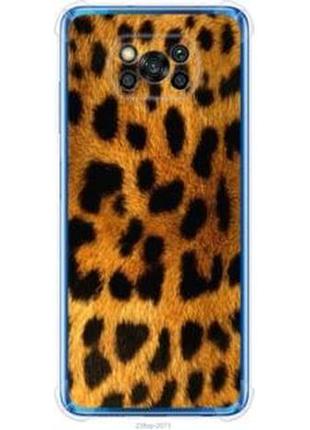Чехол на xiaomi poco x3 pro шкура леопарда "238sp-2938-71002"