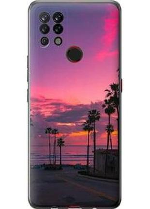 Чехол на tecno pova ld7 пальмы "5873u-2433-71002"
