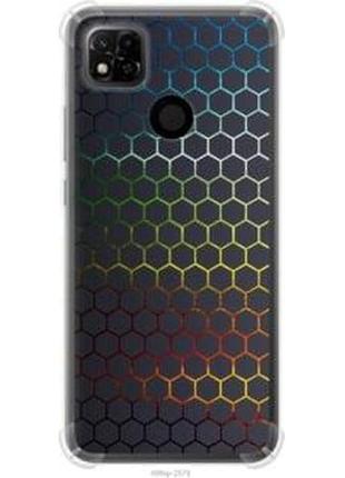 Чехол на xiaomi redmi 10a переливающиеся соты "498sp-2578-71002"