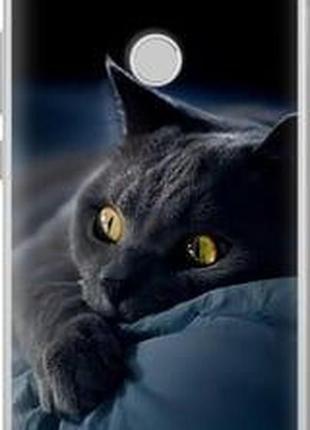 Чехол на xiaomi redmi note 5a prime дымчатый кот "825u-1063-71002"