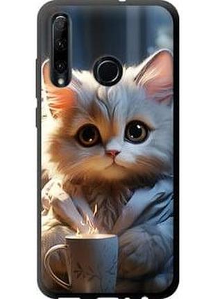 Чехол на huawei honor 20 lite white cat "5646b-1832-71002"