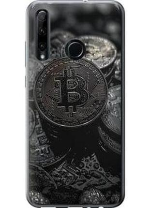 Чехол на huawei honor 10i black bitcoin "6090u-1673-71002"