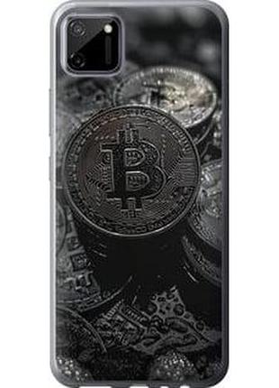 Чехол на realme c11 2020 black bitcoin "6090u-2031-71002"