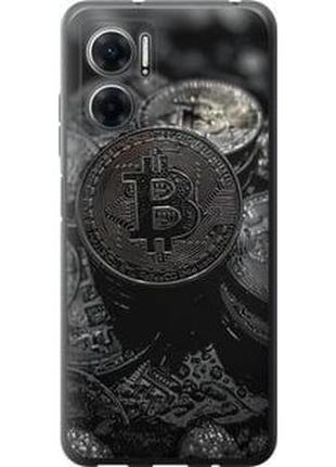 Чехол на xiaomi redmi note 4 maxe black bitcoin "6090u-2634-71002"