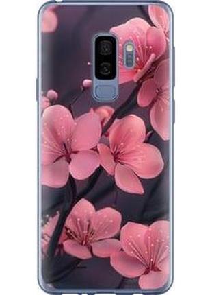 Чехол на samsung galaxy s9 plus пурпурная сакура "6075u-1365-71002"