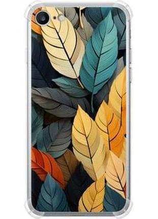 Чехол на iphone 8 кольорове листя "5644sp-1031-71002"