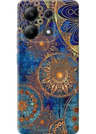Чохол на xiaomi redmi note 13 4g золотий візерунок "678u-3654-71002"