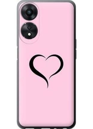 Чехол на oppo a58 5g сердце 1 "4730u-2950-71002"