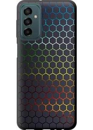 Чехол на samsung galaxy m13 m135 переливающиеся соты "498b-2765-71002"