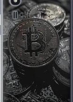 Чохол на samsung galaxy a2 core a260f black bitcoin "6090u-1683-71002"