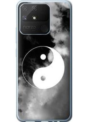 Чехол на realme narzo 50a инь и янь "4389u-2514-71002"
