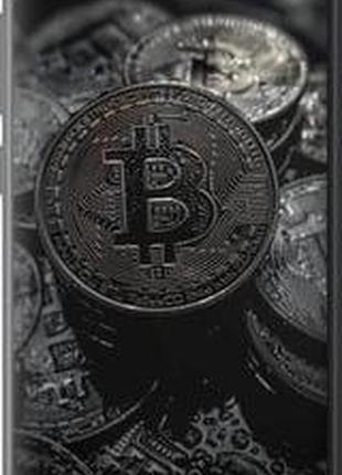 Чехол на xiaomi redmi go black bitcoin "6090u-1667-71002"