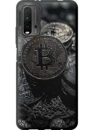 Чехол на xiaomi redmi 9t black bitcoin "6090b-2257-71002"