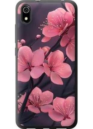 Чохол на xiaomi redmi 7a пурпурова сакура "6075u-1716-71002"