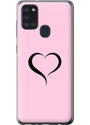 Чехол на samsung galaxy a21s a217f сердце 1 "4730u-1943-71002"