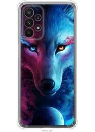 Чехол на samsung galaxy a23 a235f арт-волк "3999sp-2587-71002"