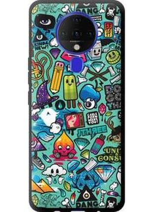 Чехол на tecno spark 6 ke7 стикер бомбинг 1 "693b-2418-71002"