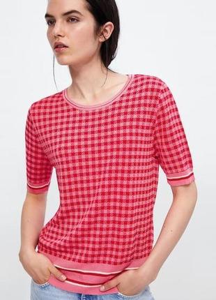 Zara стильний топ футболка в стилі cos mango marc cain2 фото