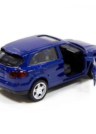 Автомодель - porsche cayenne s (синій)2 фото