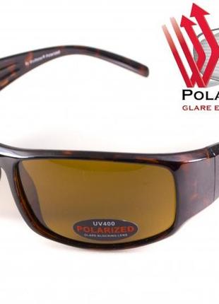 Очки поляризационные bluwater florida-1 polarized (brown), коричневые