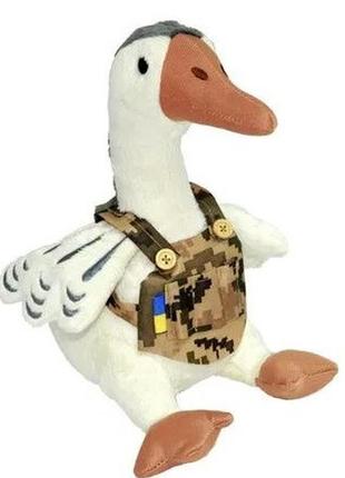 Гусь защитник мягкая игрушка для детей