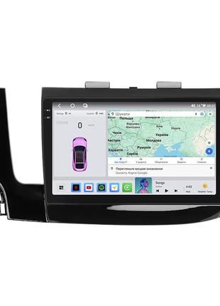 Штатна магнітола lesko для buick encore i рестайлінг 2016-2019г 9" 4/64 qled carplay 4g wi-fi gps 360 prime