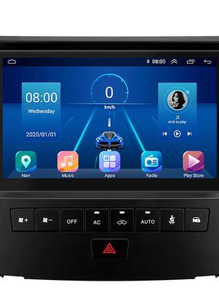 Штатна магнітола lesko для lexus gs iii рестайлінг 2007-2011 екран 9" 2/32gb 4g wi-fi gps top 3шт