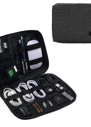 Органайзер для дротів чорний loveyouhome