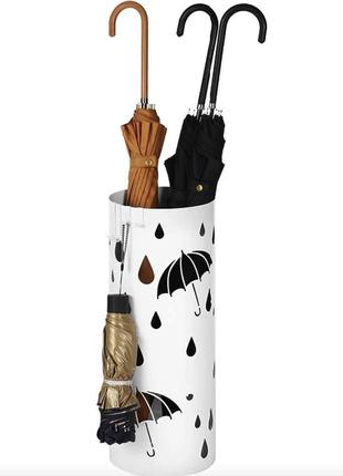 Подставка для зонтов leobert sakura круглая форма белый