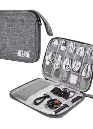 Органайзер для дротів сірий loveyouhome