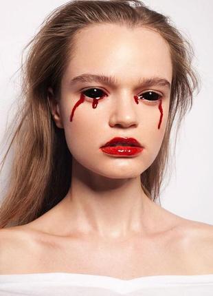 Грим карнавальный на хеллоуин искусственная кровь в тюбике 15 мл