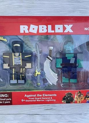 Герои игр roblox, набор фигурок роблокс, игровой коллекционный набор jazwares roblox game packs legendary 3