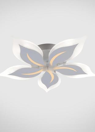 Люстра светодиодная акриловая valeso v k39684-5 wt с пультом