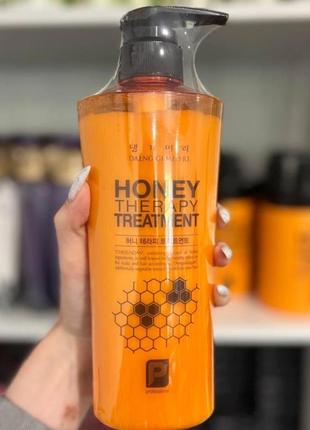 Маска для волос "медовая терапия" daeng gi meo rihoney therapy treatment 500 мл