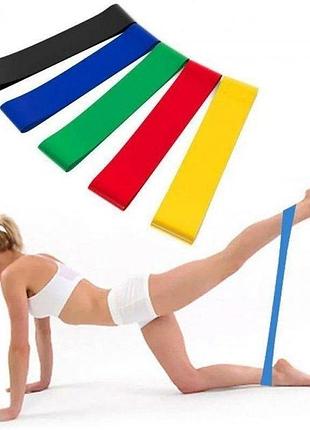 Фитнес петли резинки еспандер, фитнес резинки 5 в 1, фитнес резинки 5 штук, фитнес...