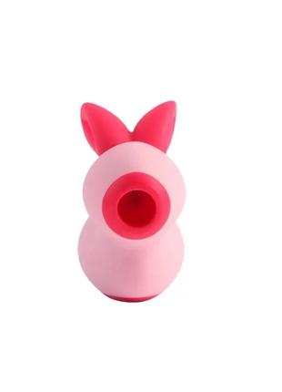 Вакуумный вибратор для клитора в виде кролика chisa joy jumper rabbit