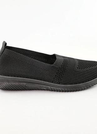 Мокасины женские 588982 черные