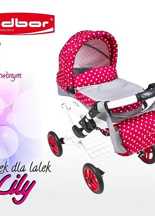 Коляска для ляльок adbor lily k11
