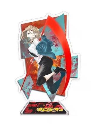 Фигурка персонаж аниме человек бензопила (chainsaw man)