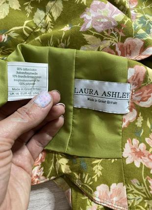 Вінтажний літній піджак жакет кардиган laura ashley, xxl3 фото