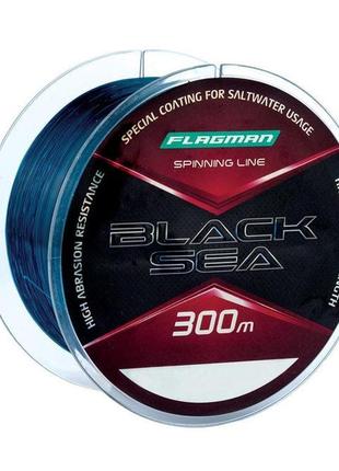 Леска flagman black sea spinning line 300м 0.20мм