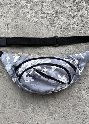 Спортивні поясні сумки чорна спортивна бананка сіра бананка лого поясна поясна поясна сумка камуфляжна