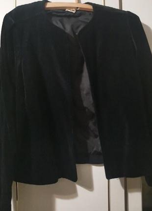 Піджак-болеро бархатний