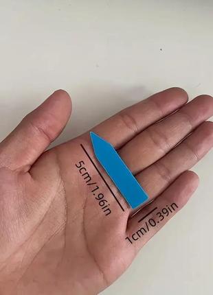 Многоразовые водонепроницаемые пластиковые ярлыки для растений (ціна за 10 шт.)