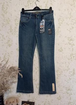 Джинсы 👖uk10 клёш