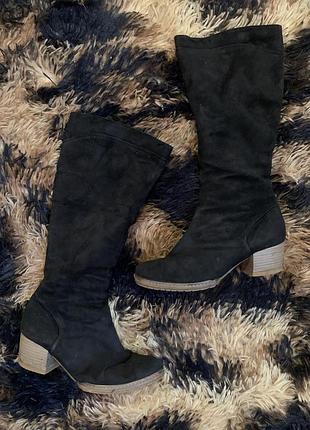 Сапоги сапожки натуральная шерсть италия